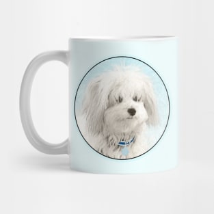 Coton de Tulear Painting - Cute Original Dog Art Mug